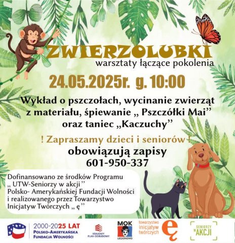 Plakat zawierający informacje o wydarzeniu