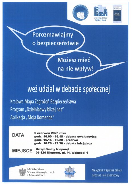 Plakat zawierający informacje o wydarzeniu