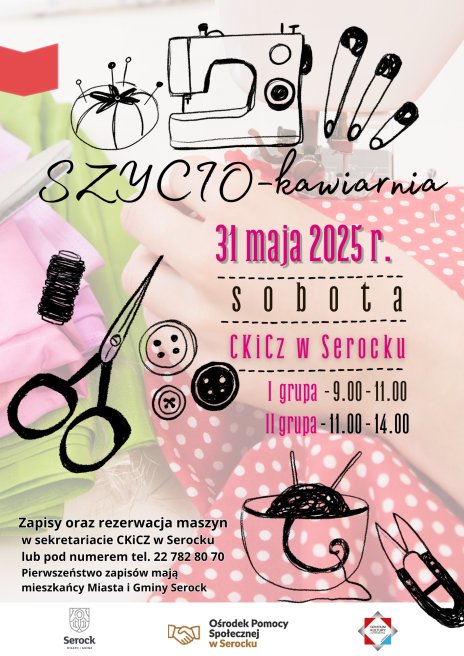 Plakat zawierający informacje o wydarzeniu