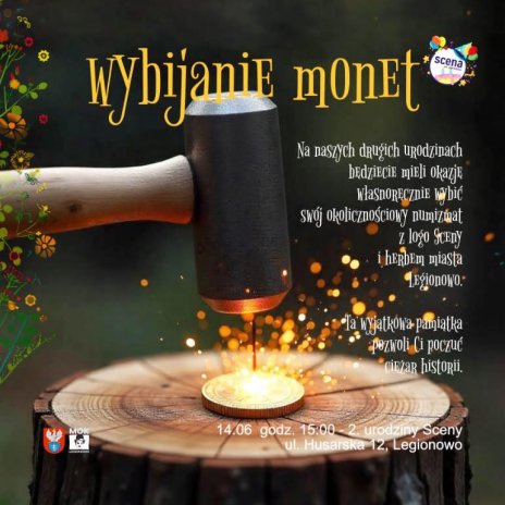 Plakat zawierający informacje o wydarzeniu