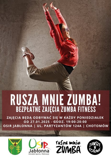 Plakat zawierający informacje o wydarzeniu