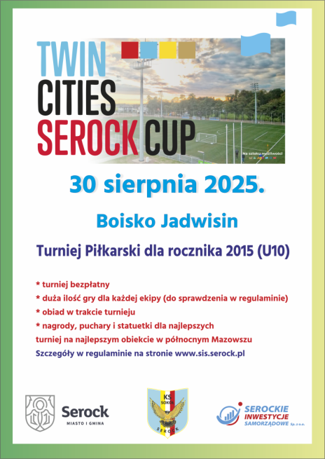 Na zdjęciu szczegóły Turnieju Piłkarskiego w Serocku