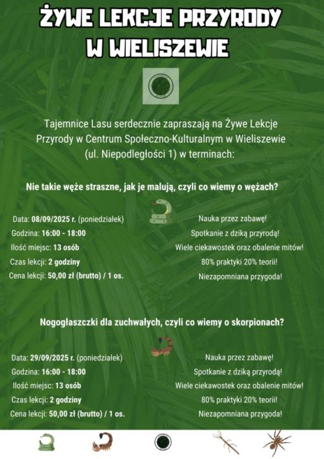 Plakat zapraszający na wydarzenie. Szczegółowe informacje w aktualności