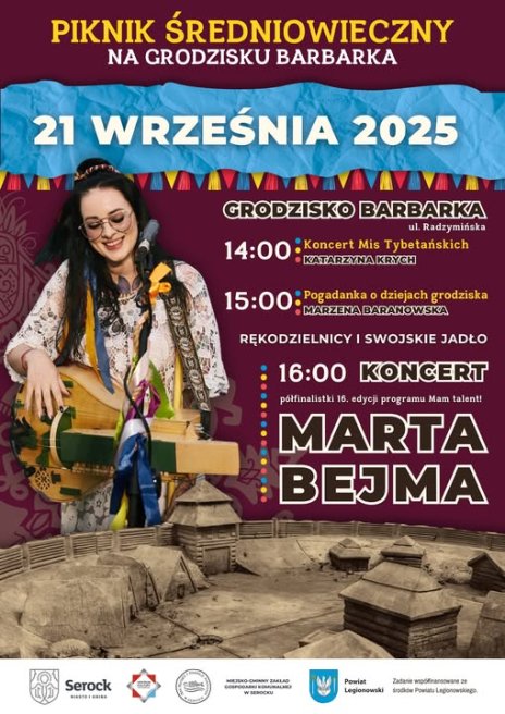 Plakat zawierający informacje o wydarzeniu. Te informacje są podane w aktualności.