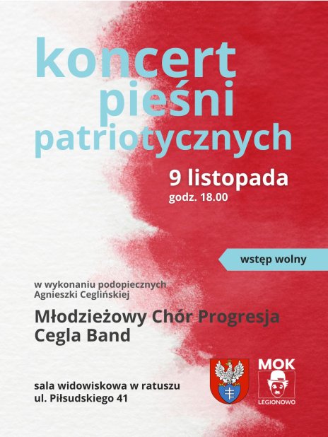 Plakat zawierający informacje o wydarzeniu. Te informacje są podane w aktualności.