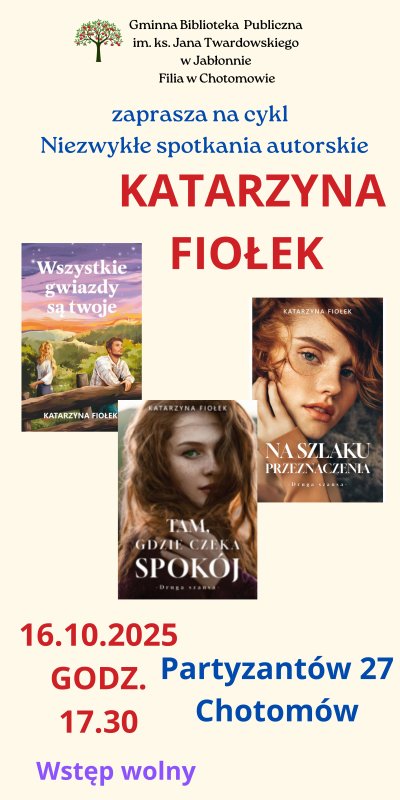 Plakat zawierający informacje o wydarzeniu.  Te informacje są podane w aktualności