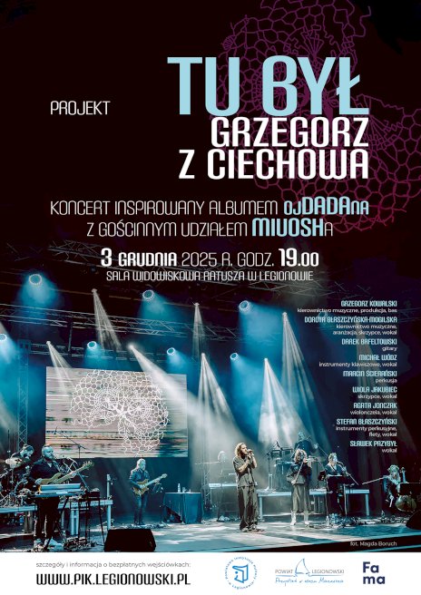 Plakat zapraszający na wydarzenie, szczegółówe informacje w aktualności.