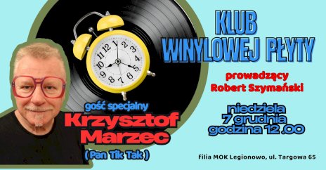 Plakat zapraszający na wydarzenie, szczegółowe informacje w aktualności