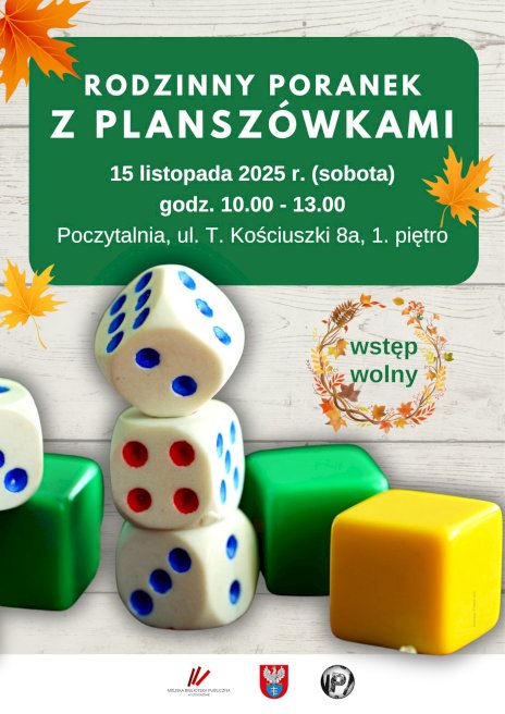 Plakat zapraszający na wydarzenie, szczegółowe informacje w aktualności