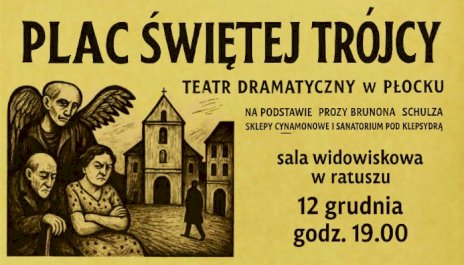 Plakat zapraszający na wydarzenie, szczegółowe informacje w aktualności