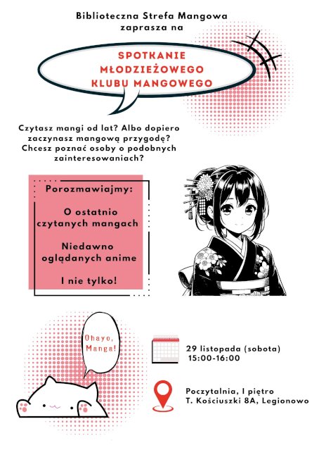 Plakat zapraszający na wydarzenie, szczegółowe informacje w aktualności