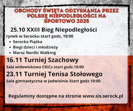 Plakat zapraszający na wydarzenie, szczegółowe informacje w aktualności