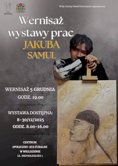 Plakat zapraszający na wydarzenie, szczegółowe informacje w aktualności