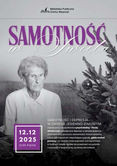 Plakat zapraszający na wydarzenie, szczegółowe informacje w aktualności