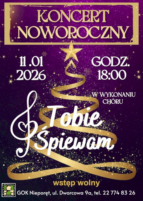 Plakat zapraszający na wydarzenie, szczegółowe informacje w aktualności