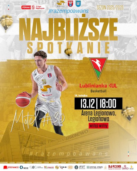 Plakat zapraszający na wydarzenie, szczegółowe informacje w aktualności