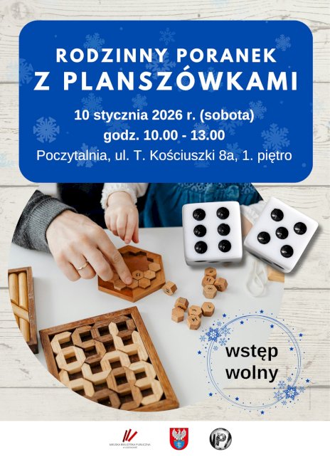 Plakat zapraszający na wydarzenie, szczegółowe informacje w aktualności