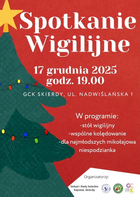 Plakat zapraszający na wydarzenie, szczegółowe informacje w aktualności