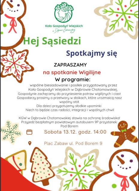 Plakat zapraszający na wydarzenie, szczegółowe informacje w aktualności