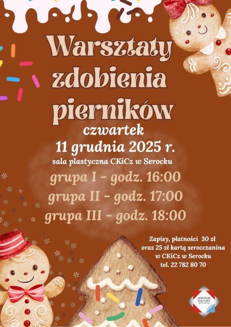Plakat zapraszający na wydarzenie, szczegółowe informacje w aktualności