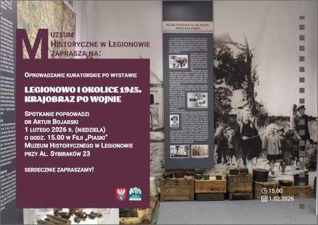 Plakat zapraszający na wydarzenie, szczegółowe informacje w aktualności