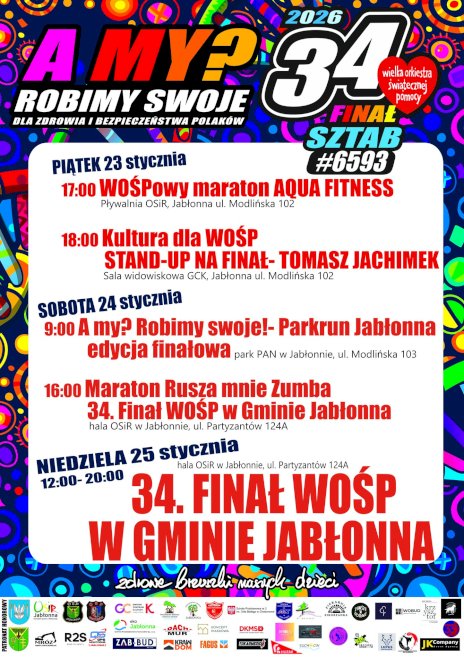 Plakat zapraszający na wydarzenie, szczegółowe informacje w aktualności