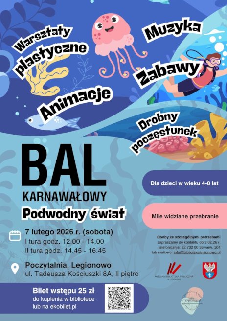 Plakat zapraszający na wydarzenie, szczegółowe informacje w aktualności