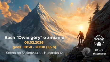 Plakat zapraszający na wydarzenie, szczegółowe informacje w aktualności