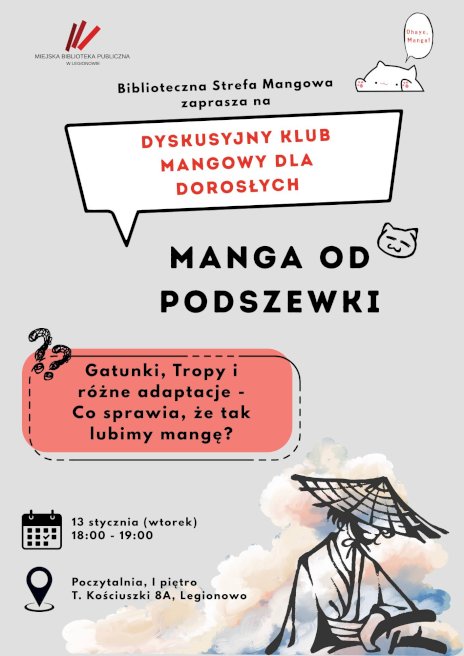 Plakat zapraszający na wydarzenie, szczegółowe informacje w aktualności