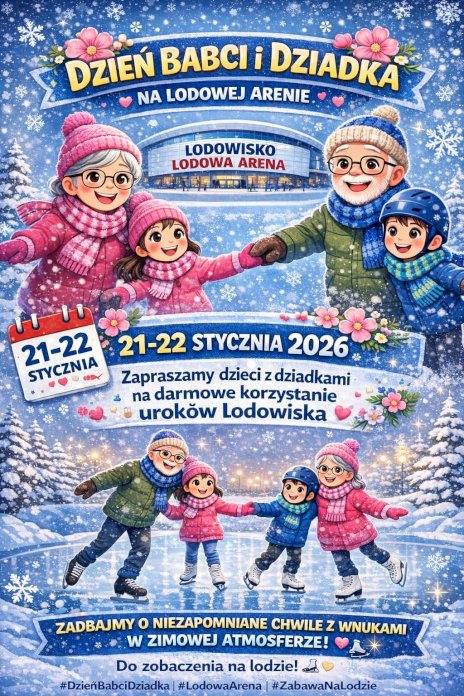 Plakat zapraszający na wydarzenie, szczegółowe informacje w aktualności