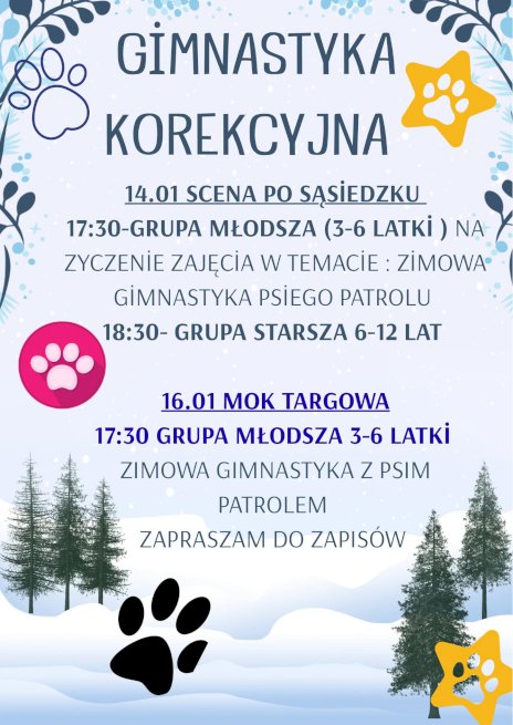 Plakat zapraszający na wydarzenie, szczegółowe informacje w aktualności