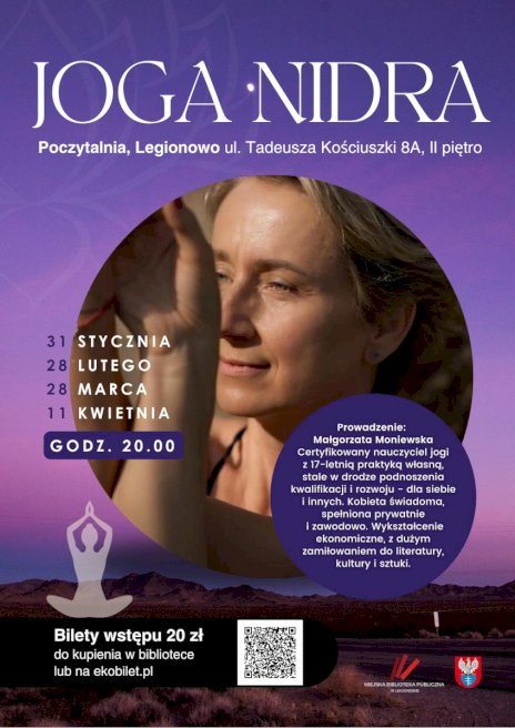 Plakat zapraszający na wydarzenie, szczegółowe informacje w aktualności