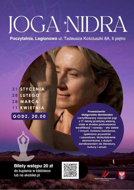 Plakat zapraszający na wydarzenie, szczegółowe informacje w aktualności