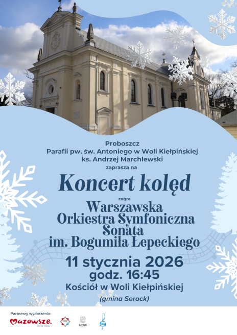 Plakat zapraszający na wydarzenie, szczegółowe informacje w aktualności