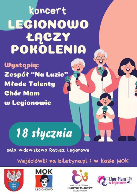 Plakat zapraszający na wydarzenie, szczegółowe informacje w aktualności