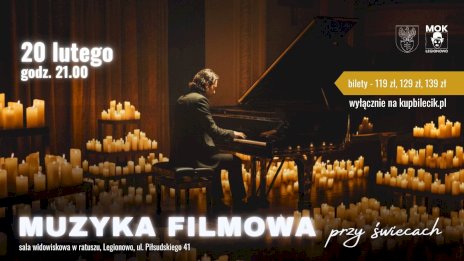 Plakat zapraszający na wydarzenie, szczegółowe informacje w aktualności