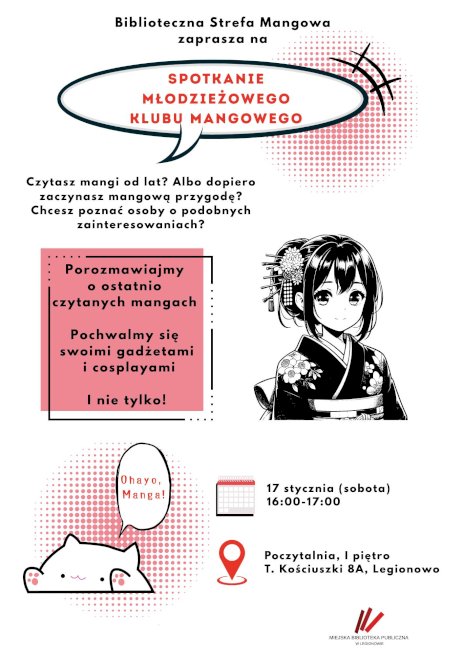 Plakat zapraszający na wydarzenie, szczegółowe informacje w aktualności