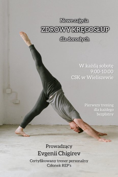 Plakat zapraszający na wydarzenie, szczegółowe informacje w aktualności