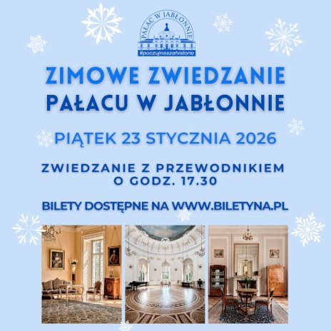 Plakat zapraszający na wydarzenie, szczegółowe informacje w aktualności