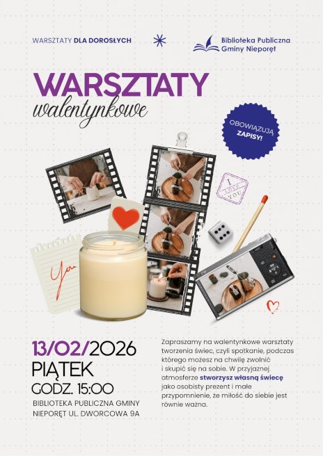Na zdjęciu widać kliszę zdjęciową oraz świecę w słoiku