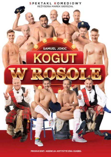 Na zdjęciu mężczyźni z gołymi klatkami piersiowymi