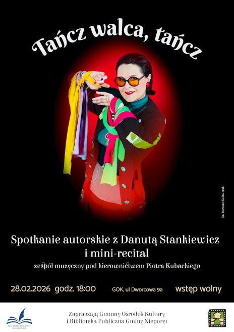 Plakat zawierający informacje o wydarzeniu.  Te informacje są podane w aktualności.