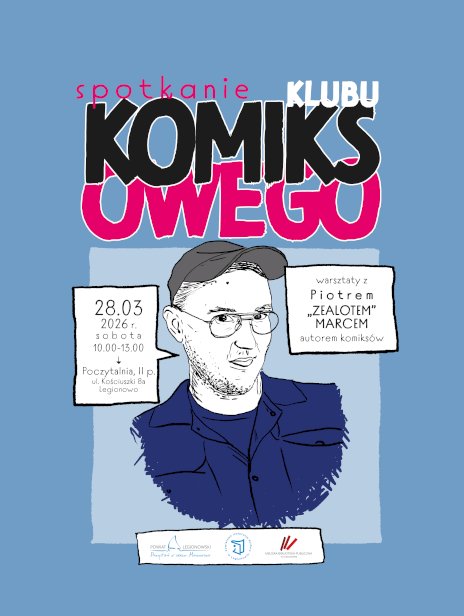 Olakat zapraszający na wydarzenie, szczegółowe informacje w aktualności.