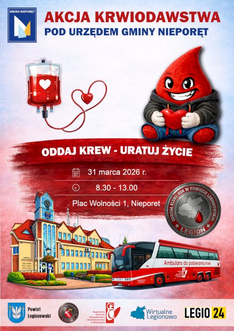 Plakat zawierający informacje o wydarzeniu. Te informacje są podane w aktualności.