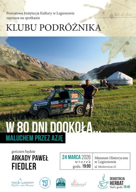 Plakat zawierający informacje o wydarzeniu. Te informacje są podane w aktualności.