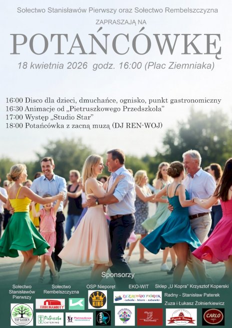 Plakat zawierający informacje o wydarzeniu.  Te informacje są podane w aktualności.