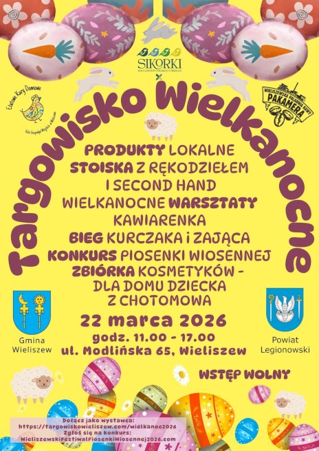 Plakat zawierający informacje o wydarzeniu. Te informacje są podane w aktualności.