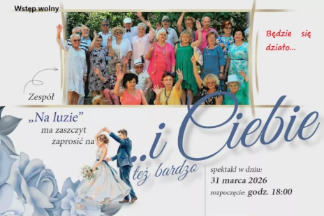 Plakat zawierający informacje o wydarzeniu.  Te informacje są podane w aktualności.