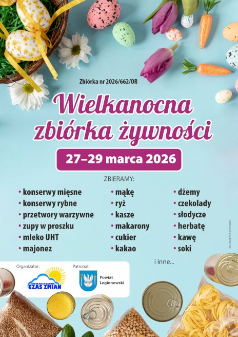 Plakat zawierający informacje o wydarzeniu.  Te informacje są podane w aktualności.