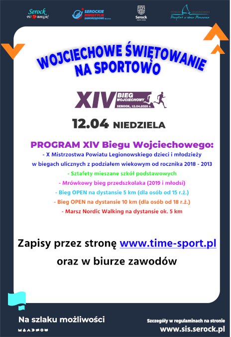 Plakat zawierający informacje o wydarzeniu.  Te informacje są podane w aktualności.